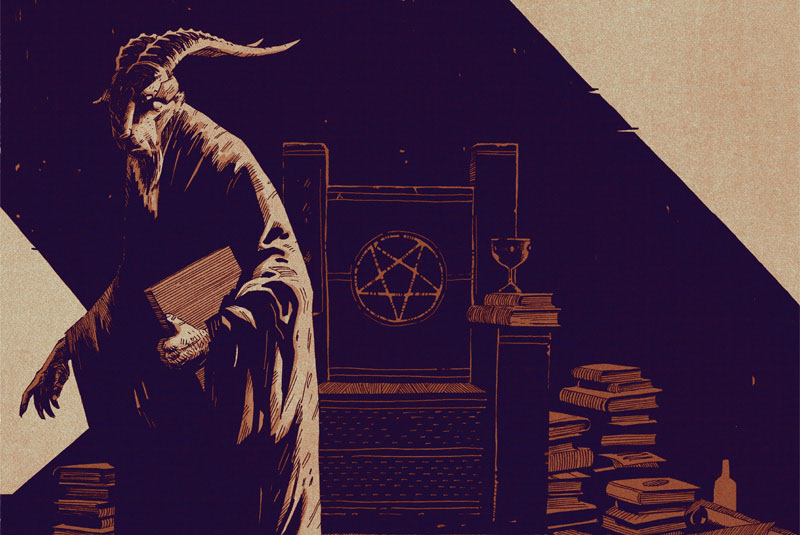 baphomet in chamber