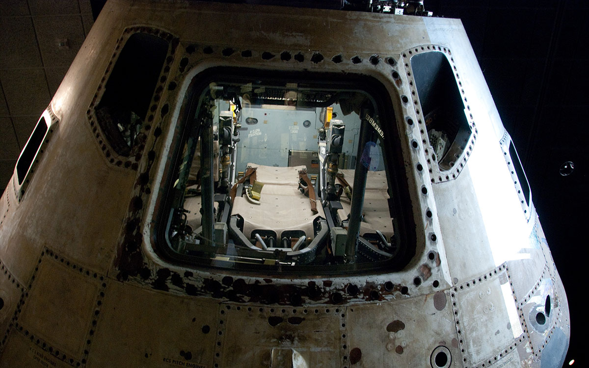 retrieved apollo capsule