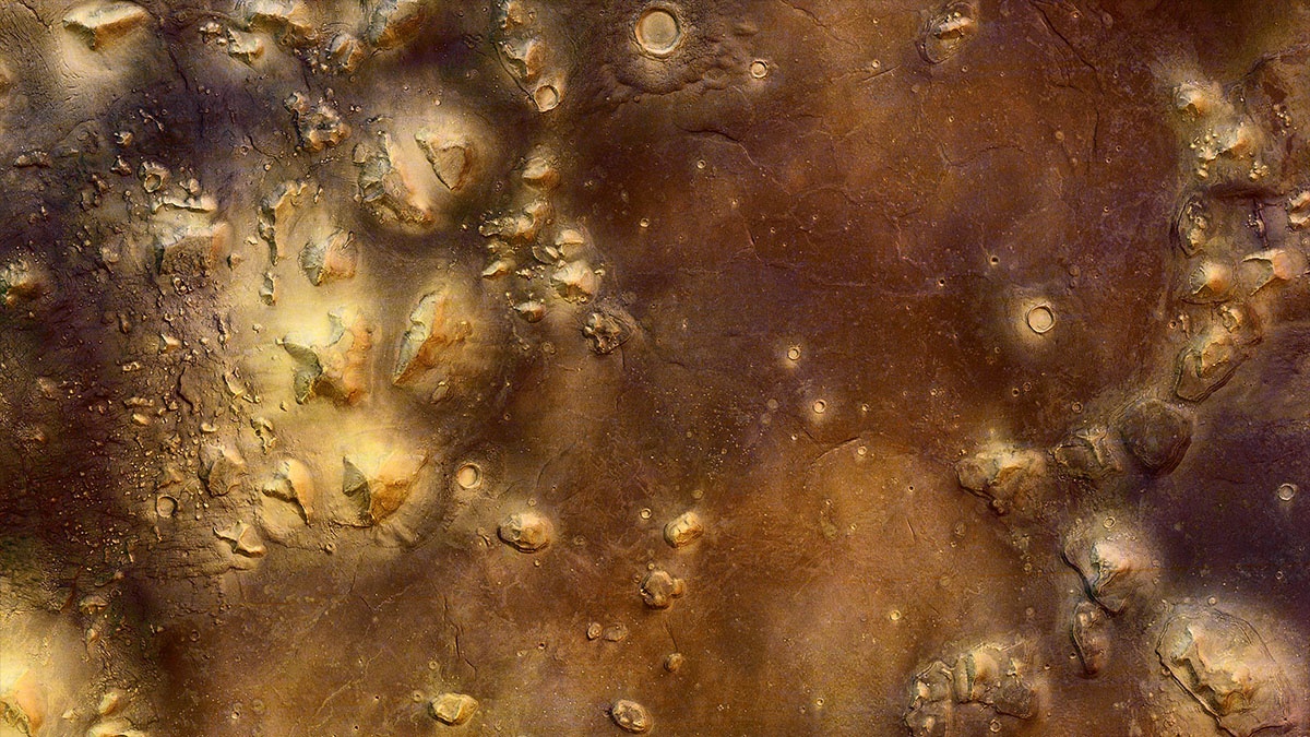 plains of cydonia on mars