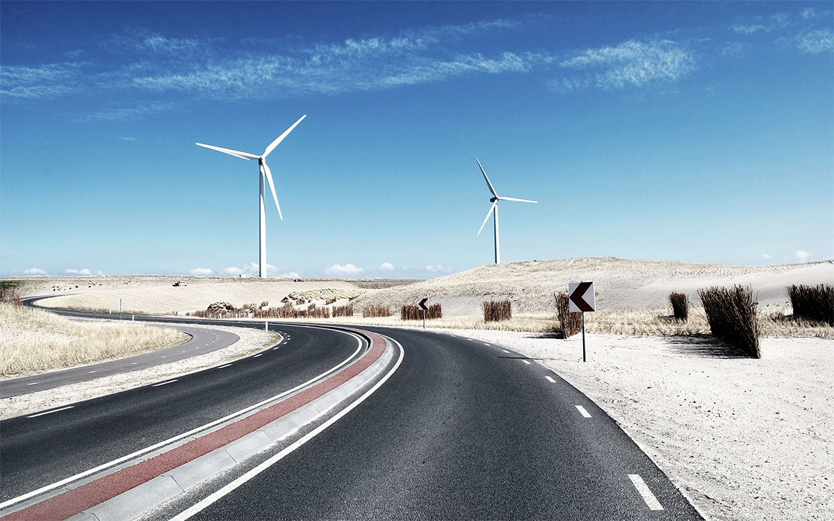 desert wind turbines