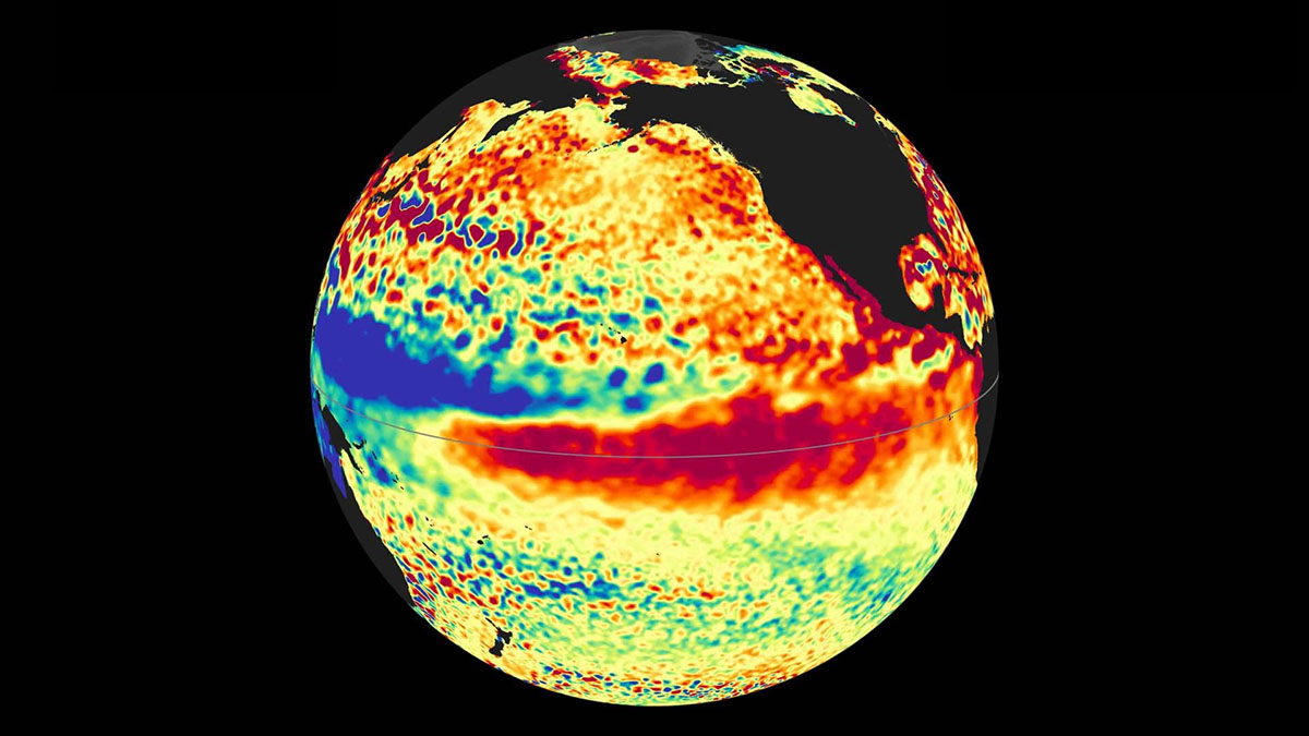 heat anomaly map