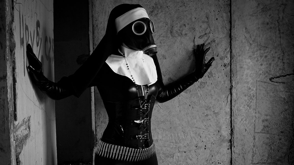 latex nun