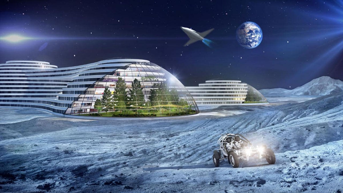 lunar hotel render