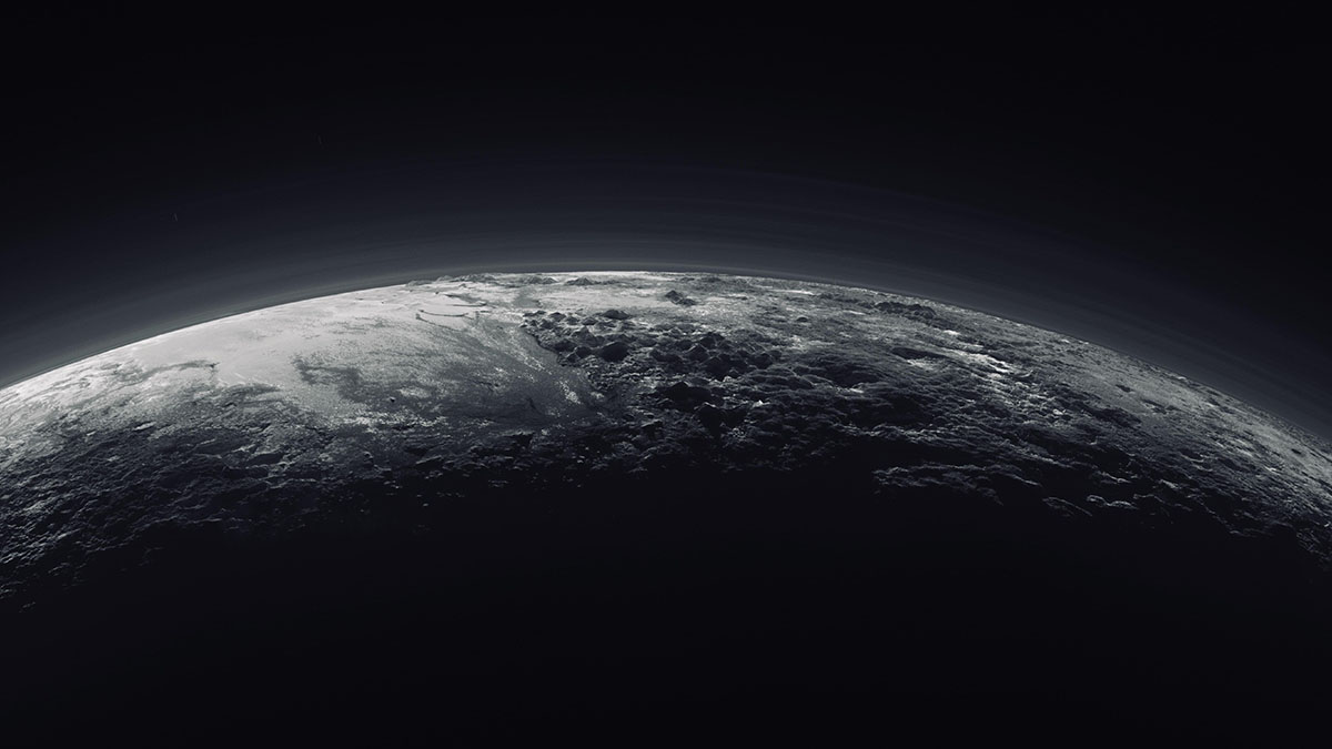 pluto closeup