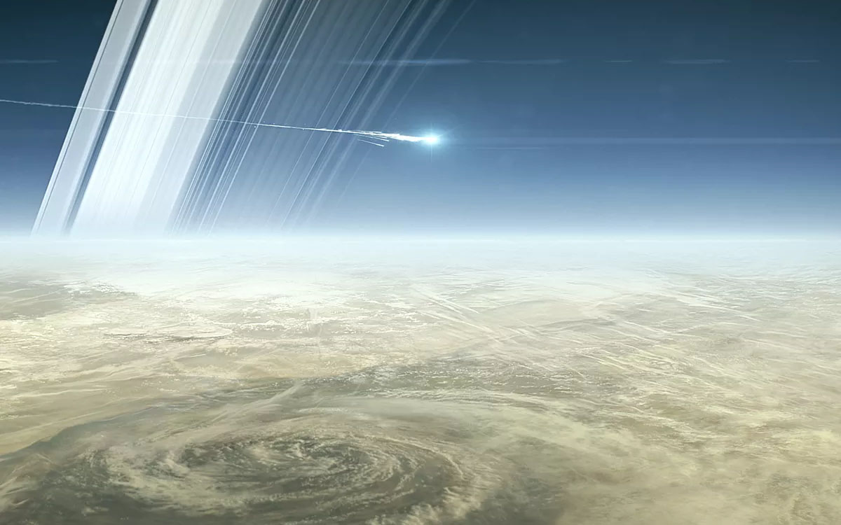 saturn cassini grand finale