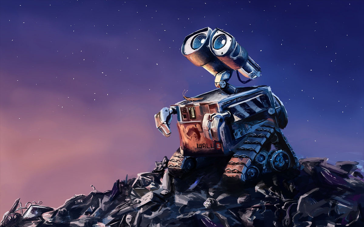 stargazing wall-e