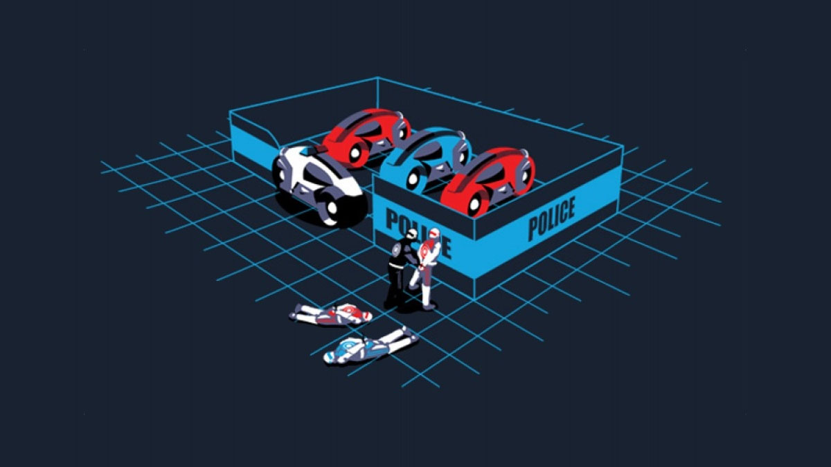 tron police station