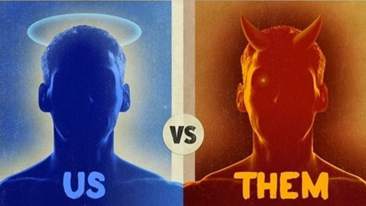 us vs. them